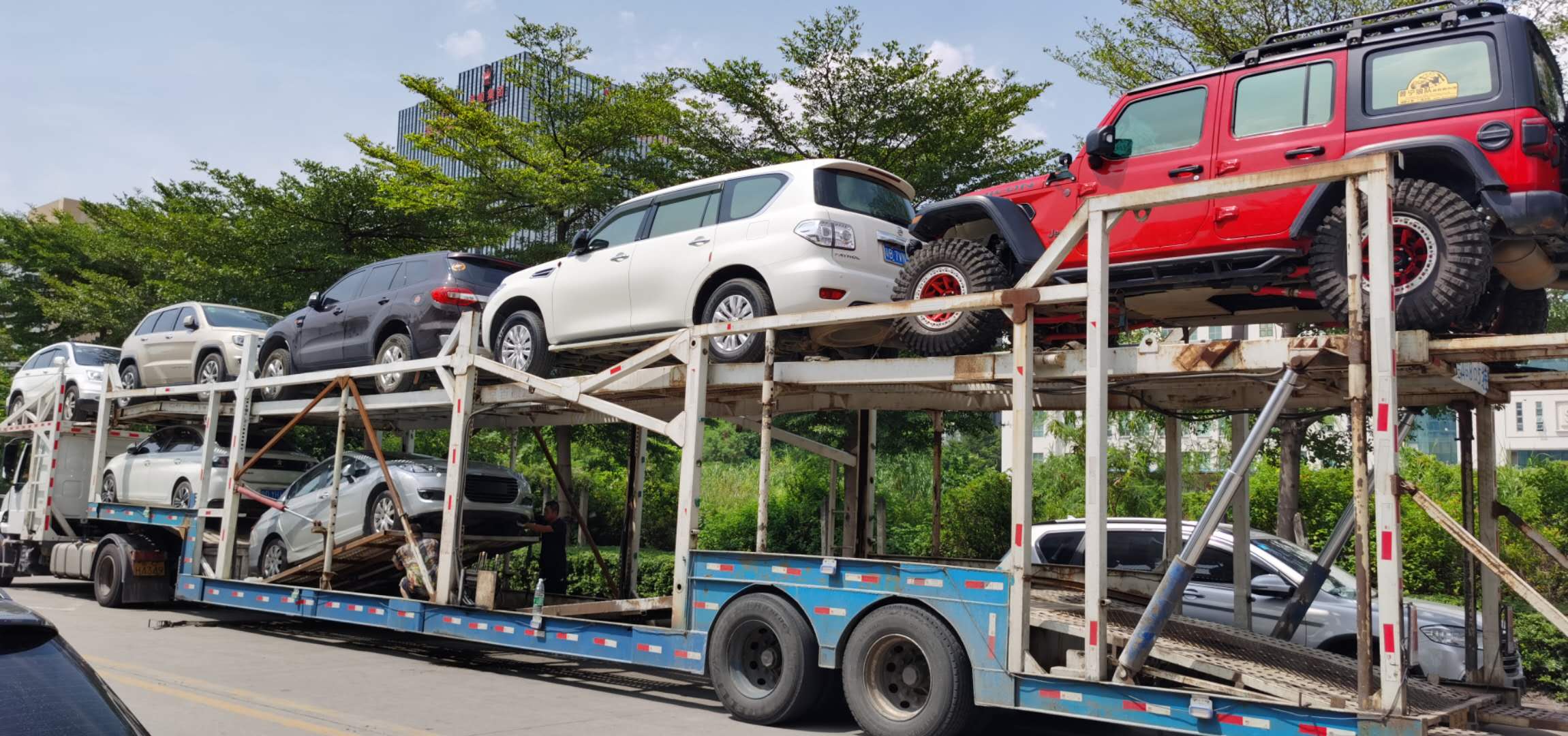 深圳托运小车到西安